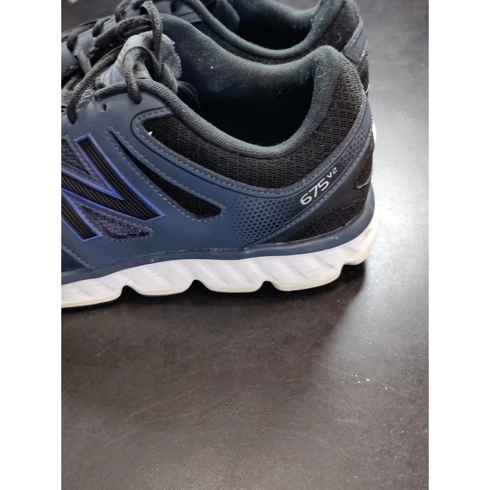 New‎ Balance 675v2 Men’s 10.5D Blue Mesh Lace Up Training Running Athletic Shoes